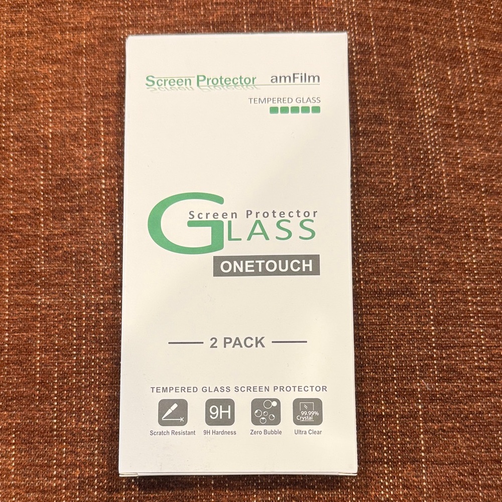 iPhone 13/13Pro/14 amFilm Tempered Glass Screen Protector (only 1)